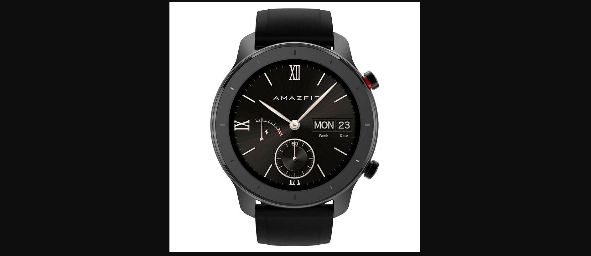 amazfit gtr starry black