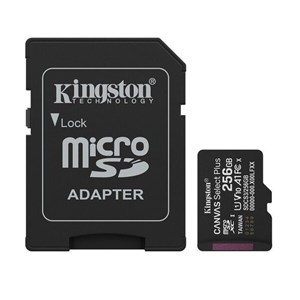 Kingston 256GB microSD kartica Klasa 10,U1,V10,A1