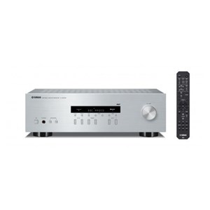 Yamaha R-S202D stereo receiver, Bluetooth, DAB+, srebrna