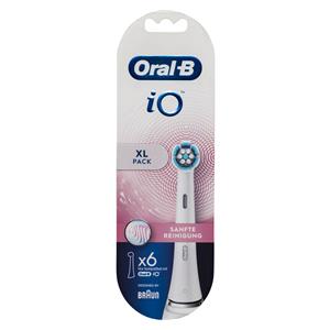 Oral-B iO Aufsteckbürsten Sanfte Reinigung 6er 2