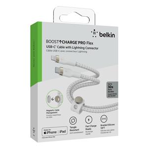 Belkin Flex Lightning/USB-C 15W 3m mfi. cert. white CAA011bt3MWH 6