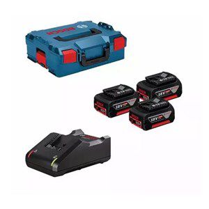 GBA 18V 5,0Ah(3x)+GAL 18-40 CV L-Boxx - AKCIJA -