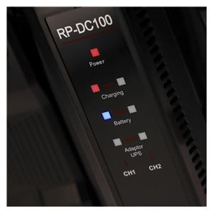 Hedbox RP-DC100V V-Mount Professional Dual Ladegerät 7