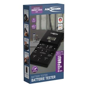 Ansmann Energy Check LCD Battery Tester         1900-0100 7