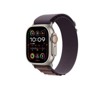 Apple Watch Ultra 2 Cellular 49 mm Titanium Case, Indigo Alpine Loop L