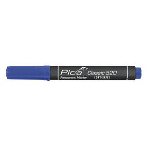 Pica Permanentmarker 1-4mm, Rund spitze, blau / SB 2