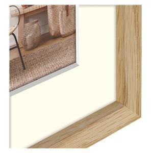 ZEP Malmo natural    15x20/20x30 Wood with Passepartout V4523N 4