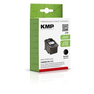 KMP C79 ink cartridge black compatible with Canon PG-512 2