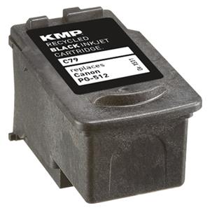KMP C79 ink cartridge black compatible with Canon PG-512 3