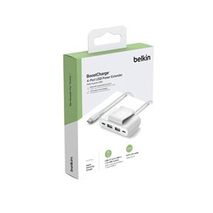 Belkin 4-Port-USB Splitter 2mCab 2xUSB-C/2xUSB-A w BUZ001bt2MWHB7 2