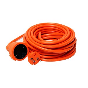 10 m retractable extension cord, PZO10M2x1.0 mm VERTEX