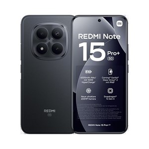 Xiaomi Redmi Note 15 Pro+ 5G Dual Sim 12GB RAM 512GB Black + Poklon Gratis Xiaomi Redmi Buds 6 Play bežične slušalice