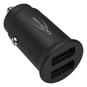 Ansmann In-Car Charger CC212 2xUSB 2400mA           1000-0030 2