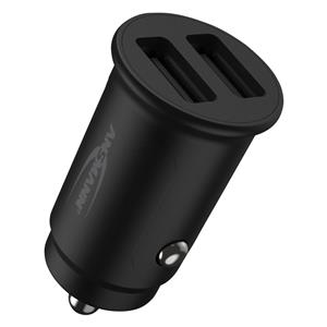 Ansmann In-Car Charger CC212 2xUSB 2400mA           1000-0030 3