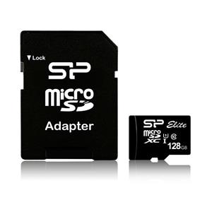 SP MicroSDXC Elite/Adapter 128GB CL10 memorijska kartica • ISPORUKA ODMAH