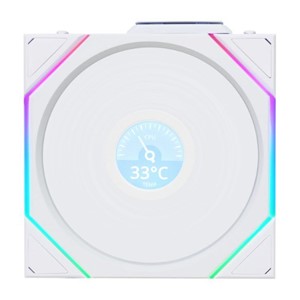 120mm Fan ARGB TL Wireless LCD white