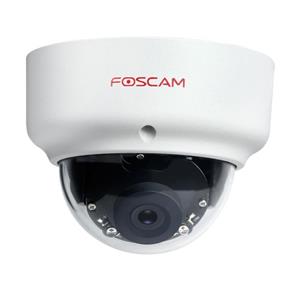 FOSCAM D2EP IP camera za video nadzor 1080p PoE oblik kupole Vandal-proof vanjska ugradnja - bijela