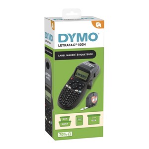 Dymo LetraTag LT-100 H black