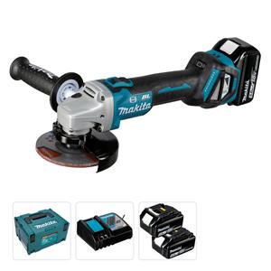 Makita DGA513RT3J Aku kutna brusilica sa 3x5Ah baterije