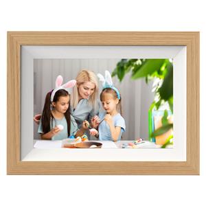 Braun DigiFrame 10W WiFi buche 25,7cm (10,1 )