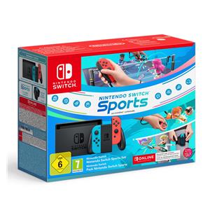 Nintendo Switch blau-rot inkl Switch Sports Set