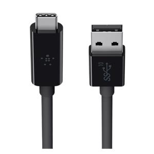 Belkin USB 3.1 SuperSpeed Cable USB-C to USB-A 1m black