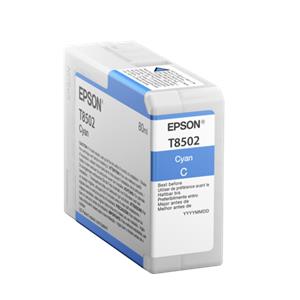 Epson ink cartridge cyan T 850 80 ml T 8502