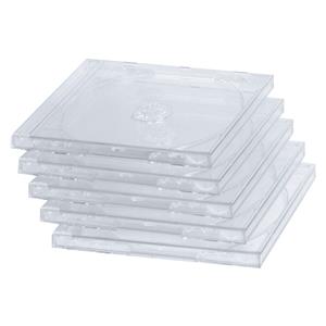 1x5 Hama CD Jewel-Case transparent                44748