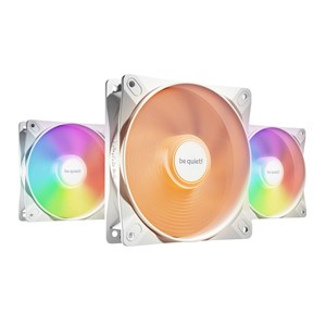 be quiet! Light Wings LX White 120mm PWM high speed Triple-Pack