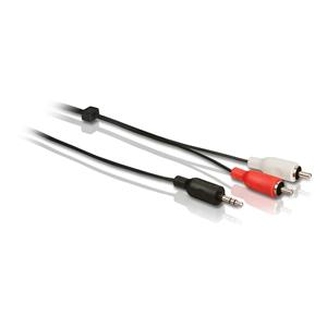 Philips 1,5 m Stereo Y Cable (3,5 mm M - 2 RCA M)