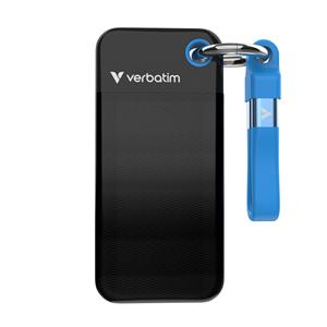Verbatim Pocket Ssd Usb 3.2 1Tb Black /Blue 32191
