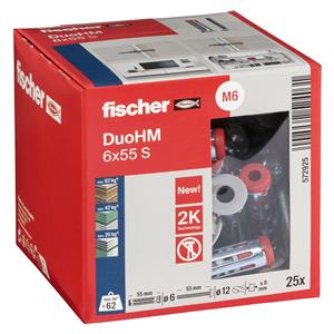 Fischer DuoHM 6x55 S TX 25 St.