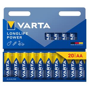 1x20 Varta Longlife Power Mignon AA LR 6              04906121720