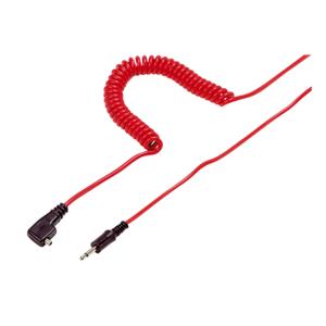 Kaiser Flash Cable, red, 10m PC and jack plug, 6,35mm    1409