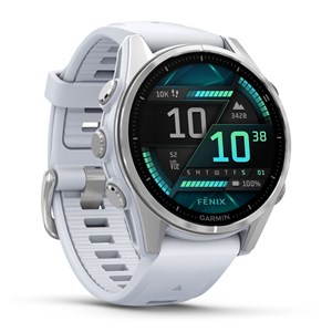 Garmin fenix 8 (43mm) Whitestone /Silver