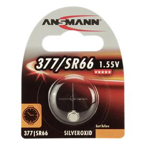 10x1 Ansmann 377 Silveroxid SR66 VPE Inner box