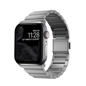 Nomad Strap Titanium Silver V2 42 /44 /45 /49mm