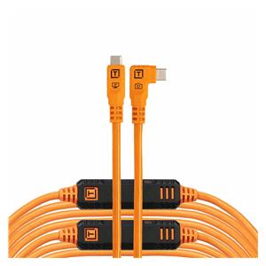 Tether Tools TetherPro USB-C Optima 10G rechts orange 9,4m