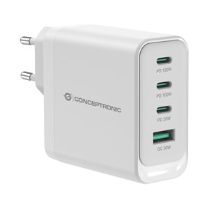 Conceptronic ALTHEA22W100 4-Port 100W GaN USB PD Charger