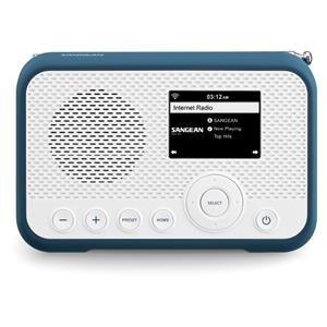 Sangean WFR-39 White - Ink Blue