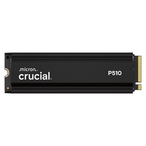 Crucial P510 Gen5 2280  2TB NVMe PCIe M.2 SSD with Heatsink