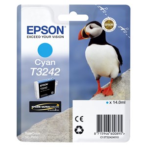 Epson ink cartridge cyan T 324      T 3242