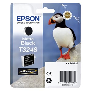Epson ink cartridge matte black T 324      T 3248