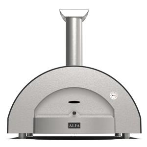 Alfa Forni Classico 4 Pizze Hybrid Schiefer Grau