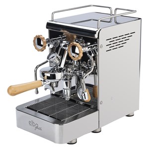 Elba Gentile INOX Siebträgermaschine + GRATIS 1 KG vrhunske Li'L PAL kave u zrnu