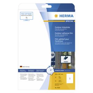 Herma Outdoor Adhesive Film 9500 210x297 50 sheets 10 pcs.