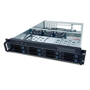 FANTEC SRC-2080X07-12G /6G-BCE 2HE 8xSAS&SATA (ohne Netzteil)