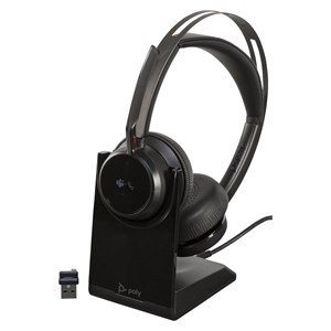 HP Poly Voyager Focus 2 MS Stereo w. Stand USB-C /A