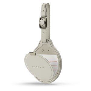 Satechi Vegan-Leather FindAll Luggage Tag Sand