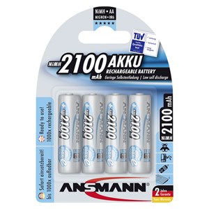 1x4 Ansmann maxE NiMH rech.bat. Mignon AA 2100 mAh  5035052